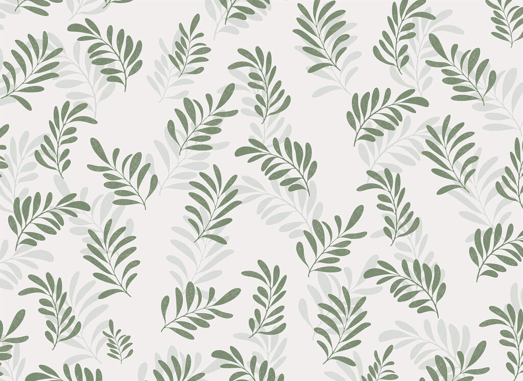 Zweifarbige kleine Zweige — ganzes Design