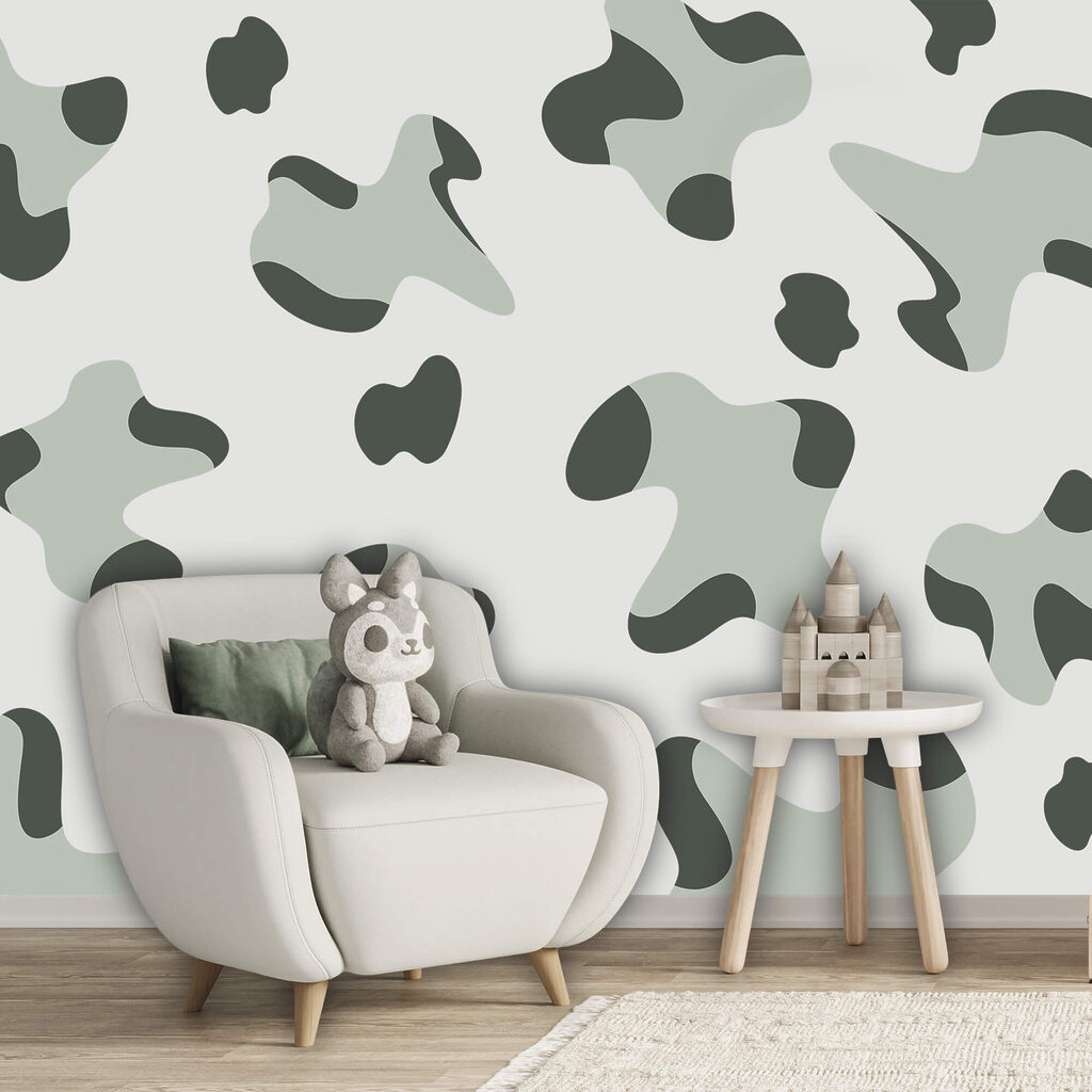 Verspielte runde Flecken — Interieur 1
