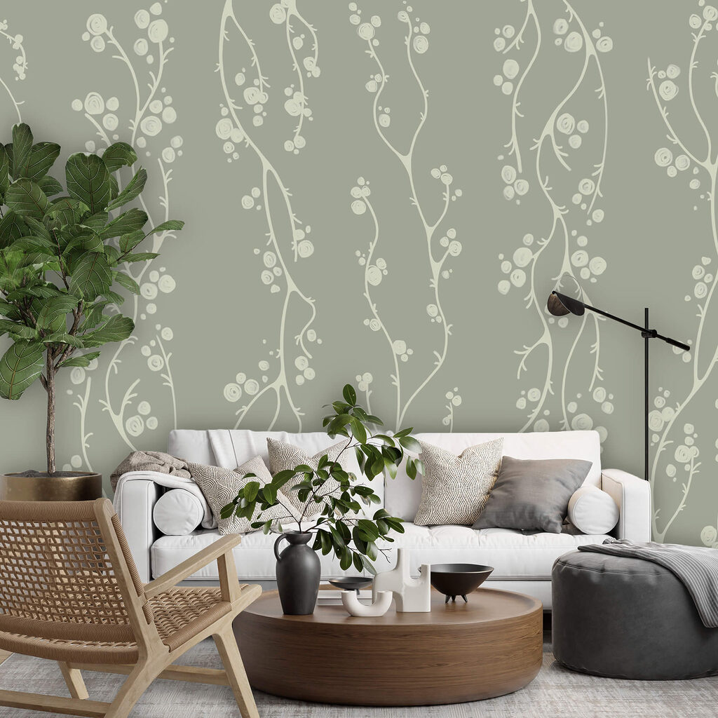 Ranken mit kleinen Beeren — Interieur 1