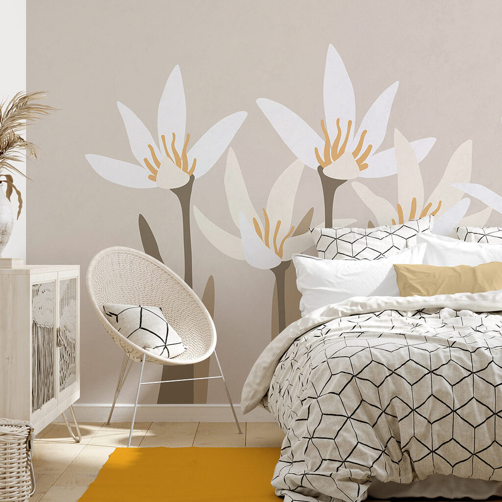Blütenkelche auf langen Stielen — Interieur 2