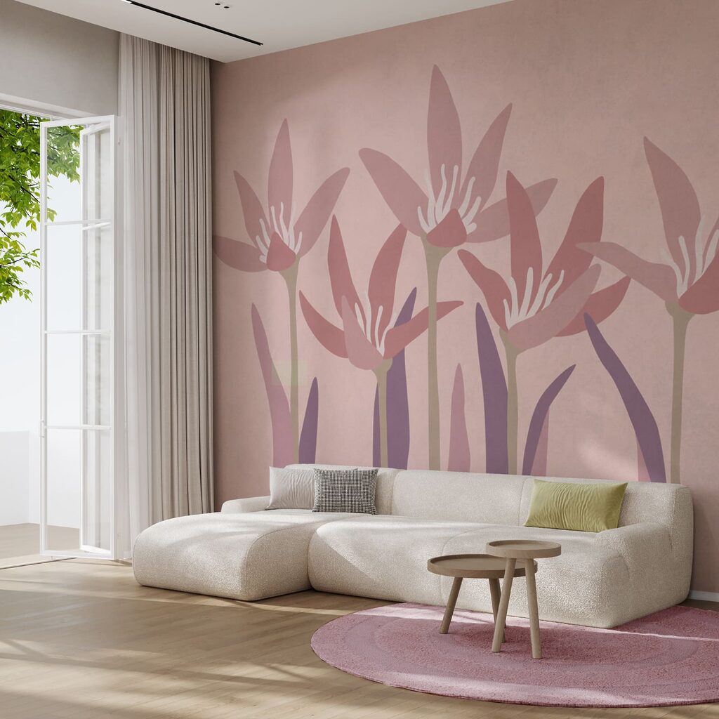 Blütenkelche auf langen Stielen — Interieur 2