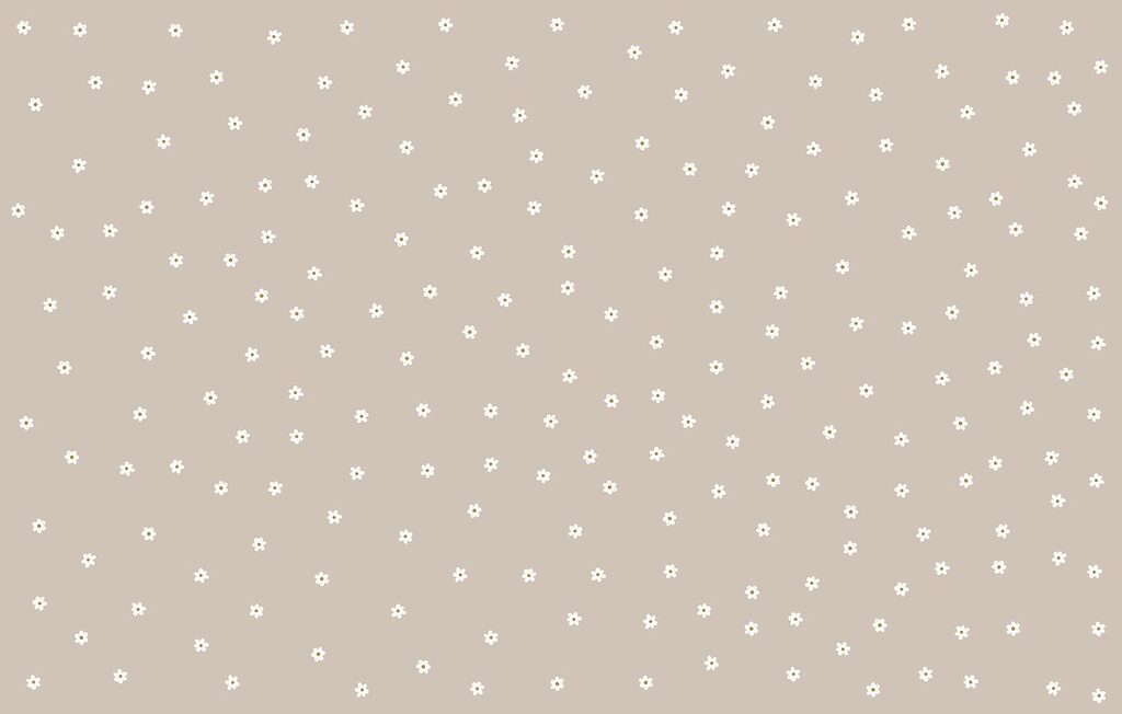Blüten als Pünktchen — ganzes Design