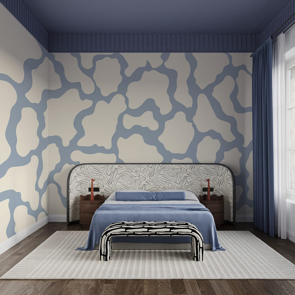 Ineinandergreifende Flecken — Interieur 1