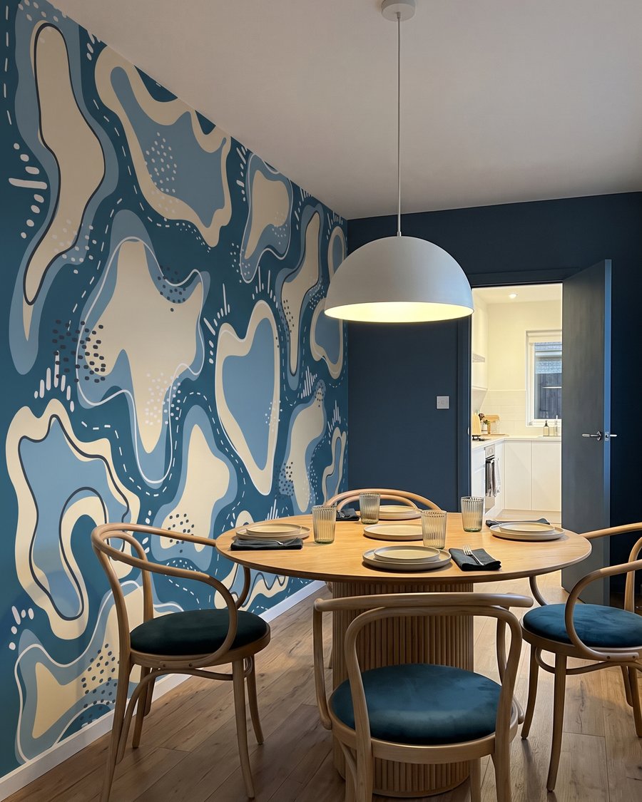 Formen mit gepunkteten Rändern — Interieur 4