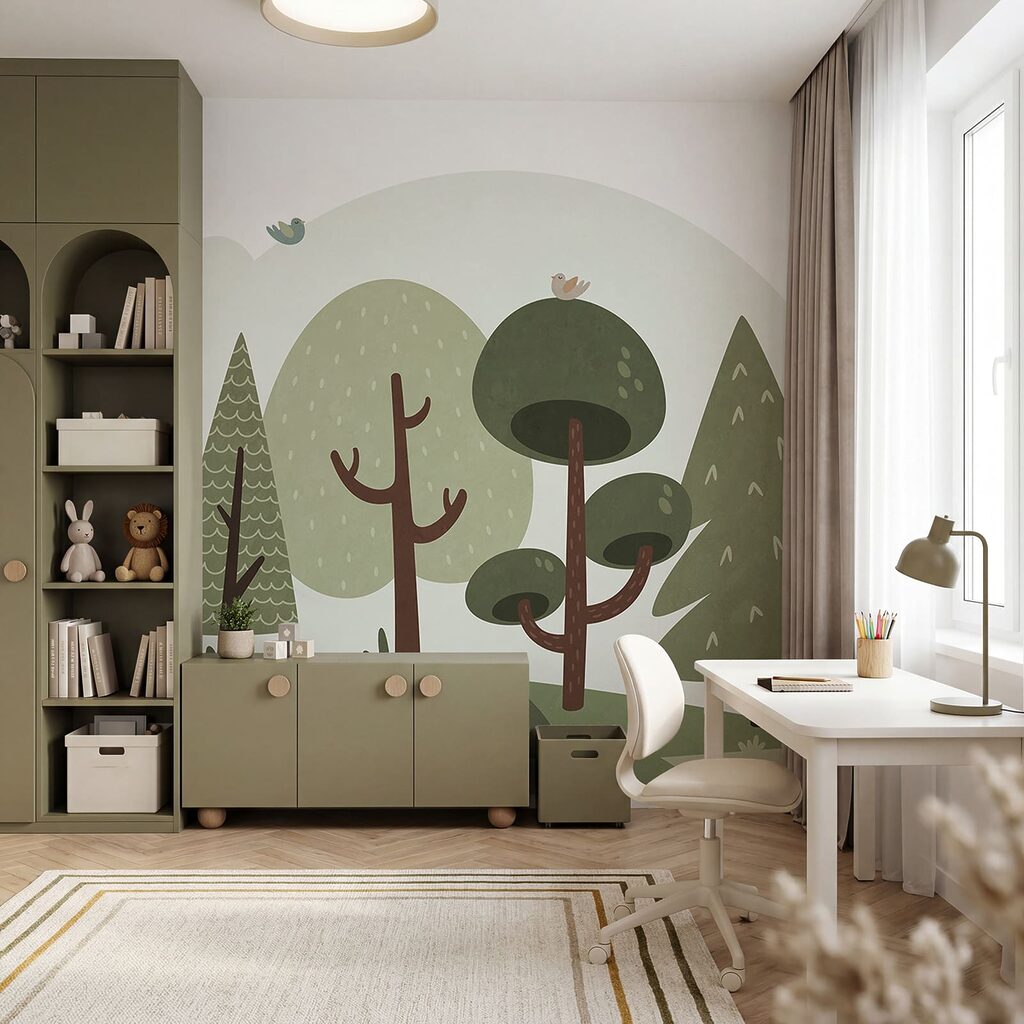 Kleiner gezeichneter Wald — Interieur 2