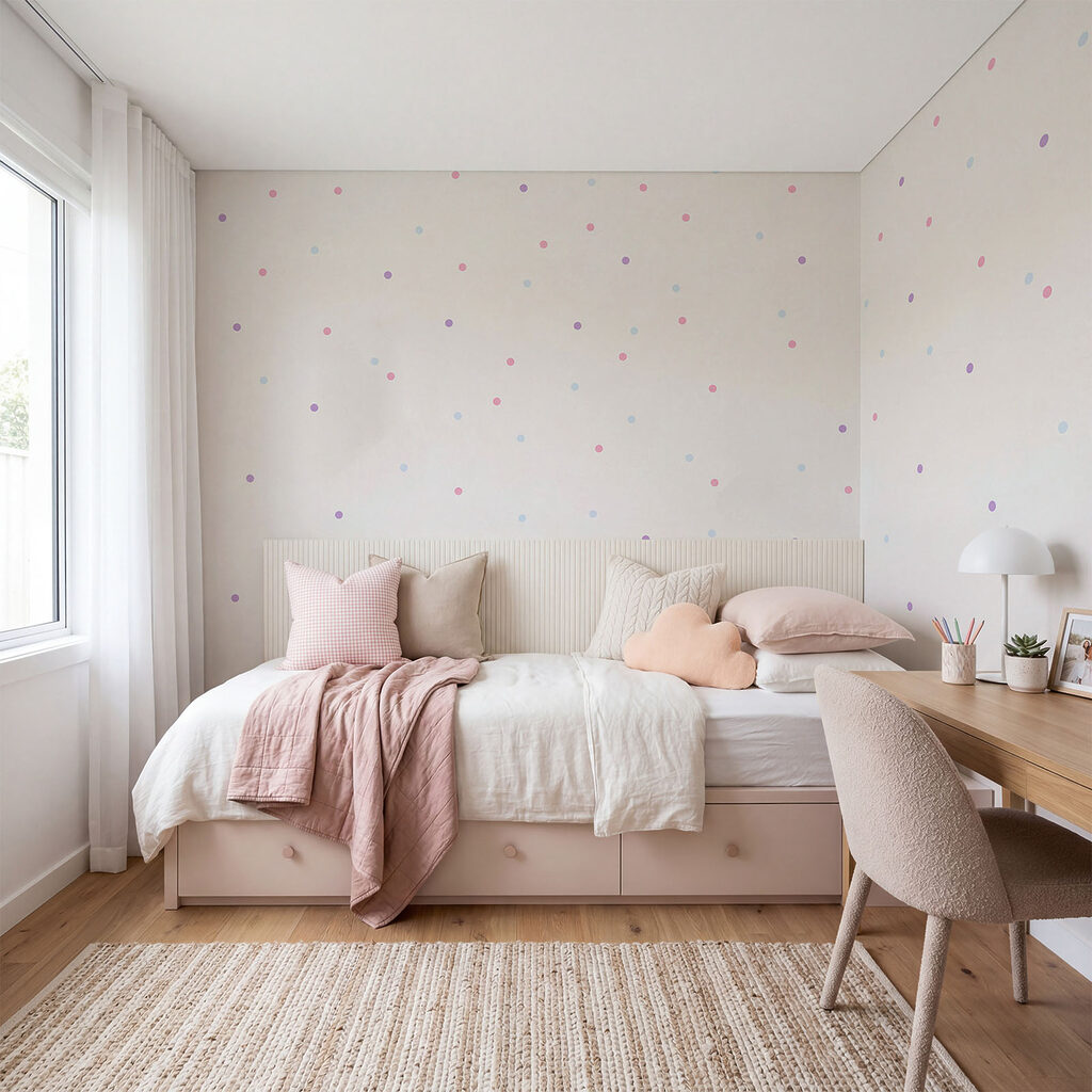 Winzige Farbpünktchen — Interieur 1