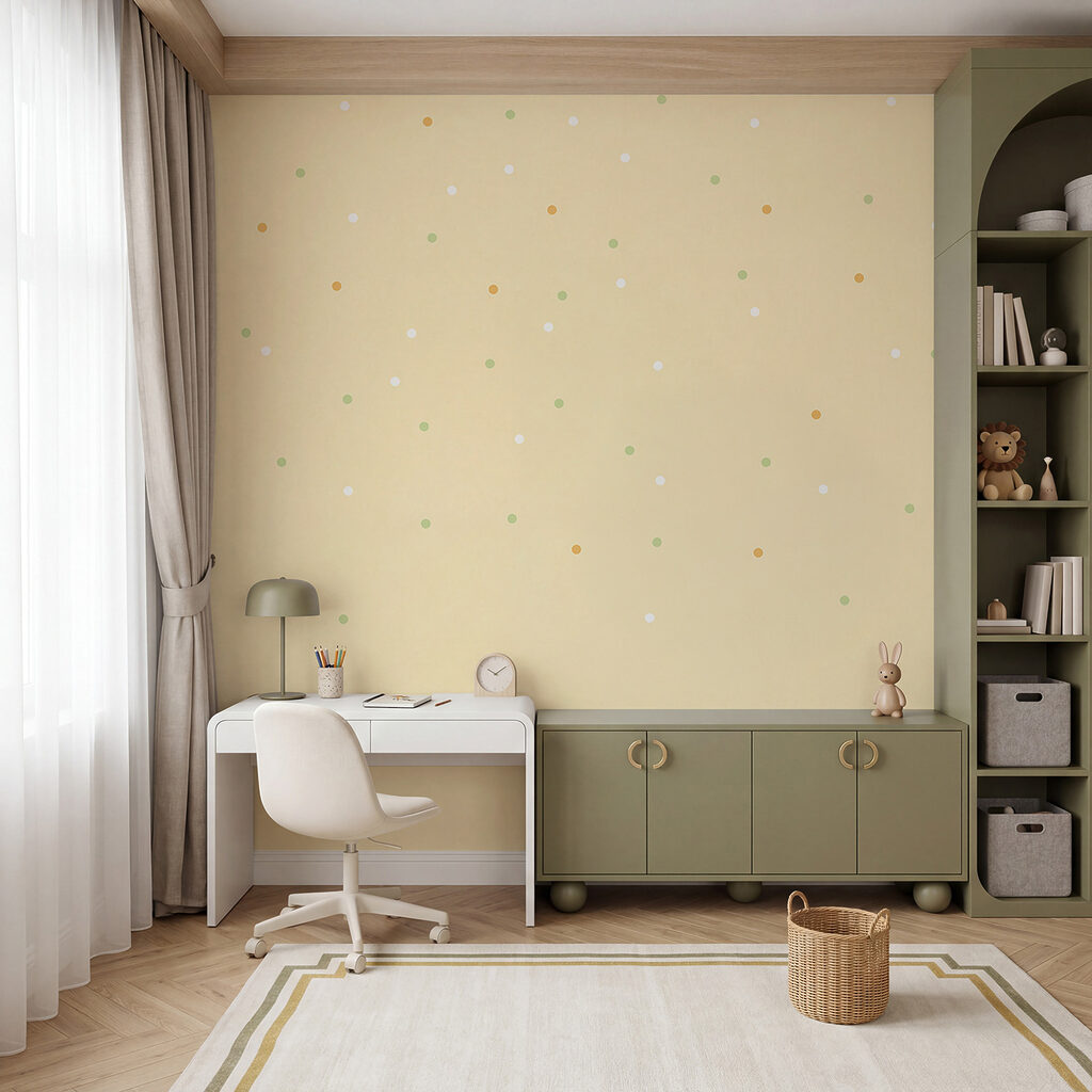 Winzige Farbpünktchen — Interieur 1