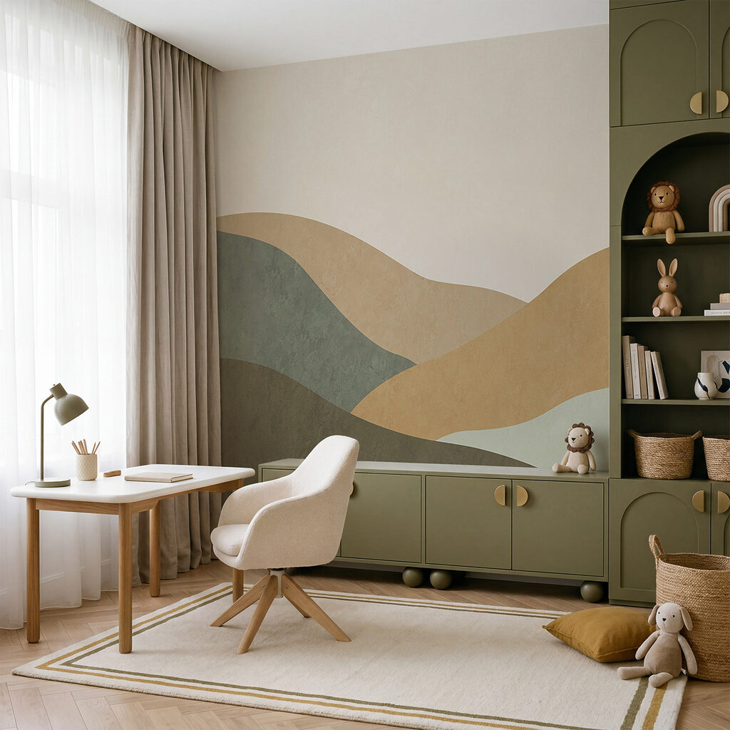 Tal aus Farbflächen — Interieur 2