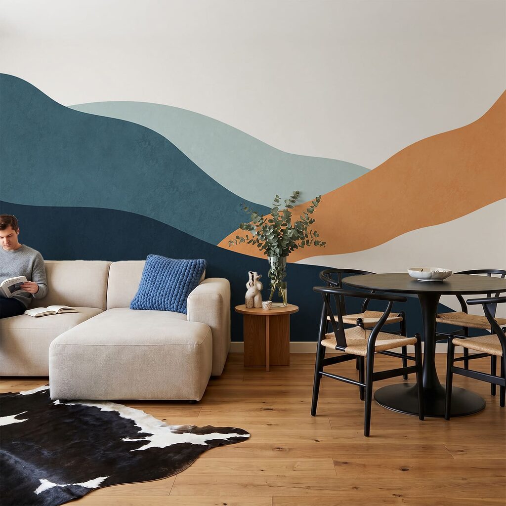 Tal aus Farbflächen — Interieur 1