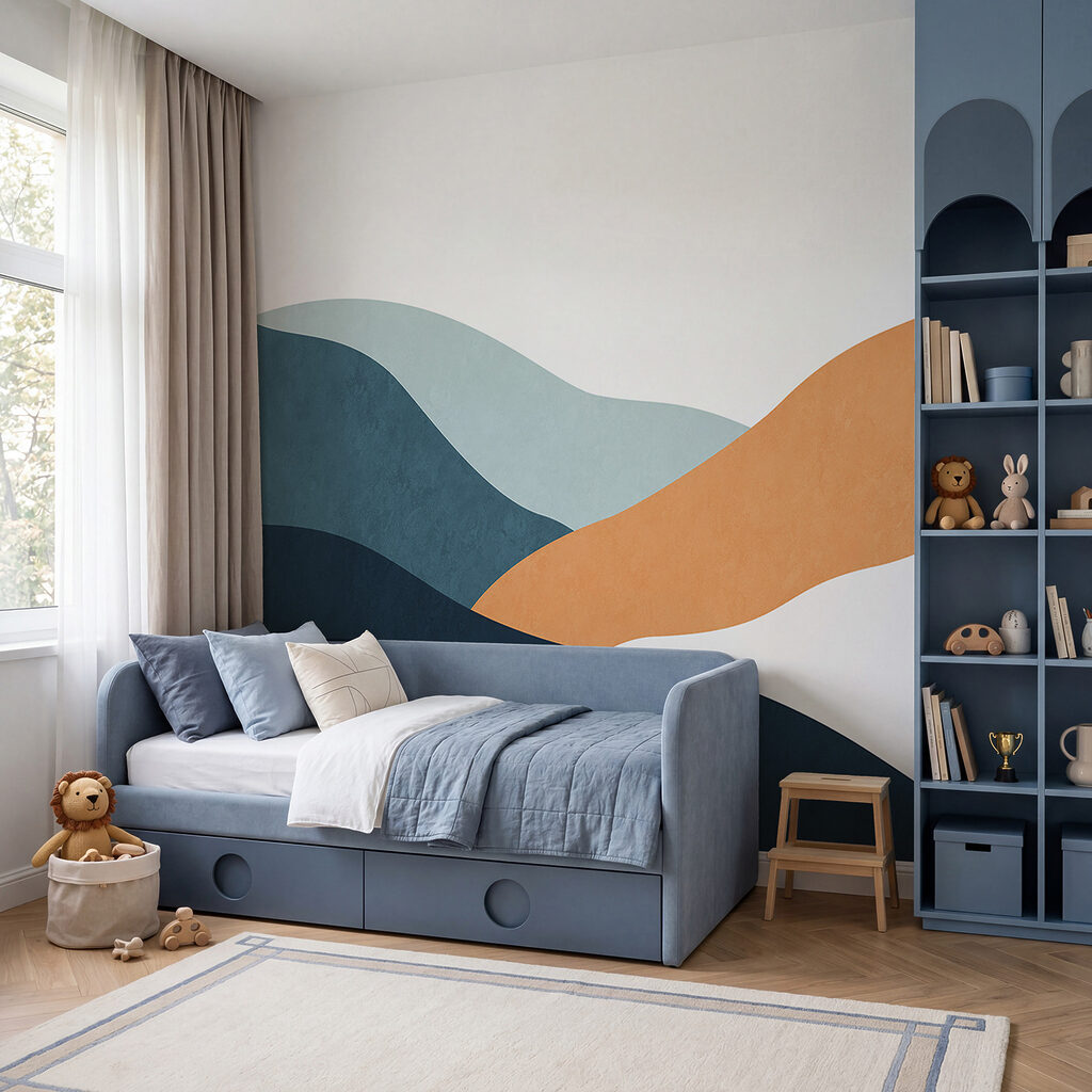 Tal aus Farbflächen — Interieur 2