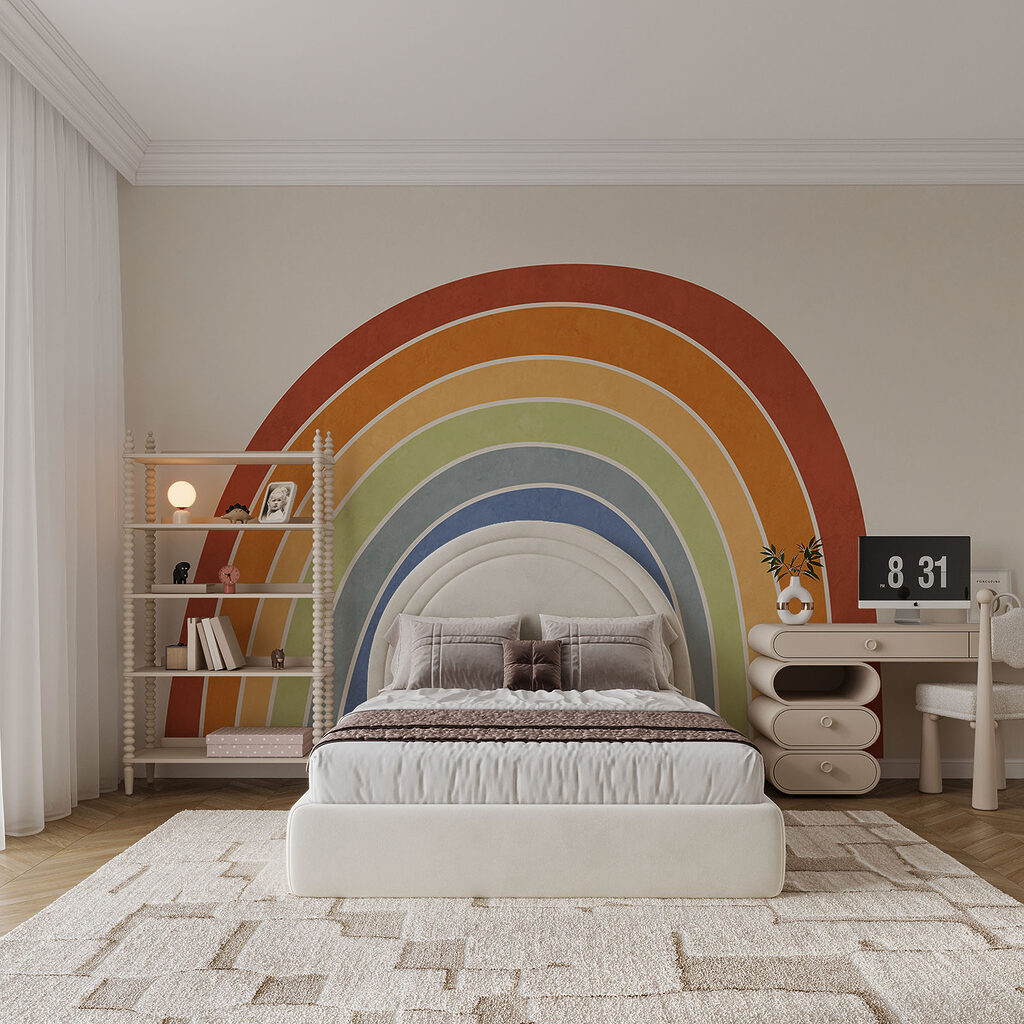 Regenbogen in sieben Streifen — Interieur 1