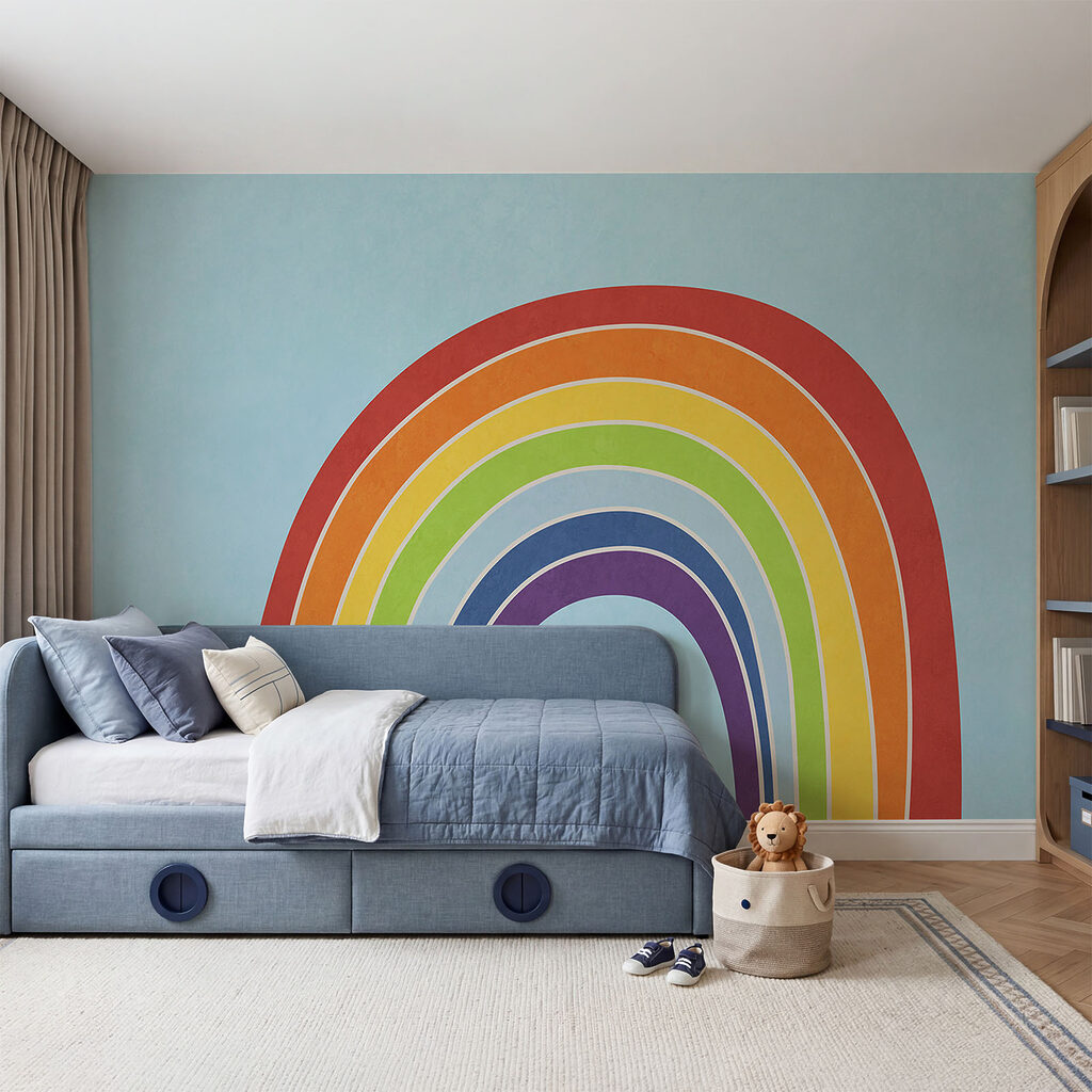Regenbogen in sieben Streifen — Interieur 2