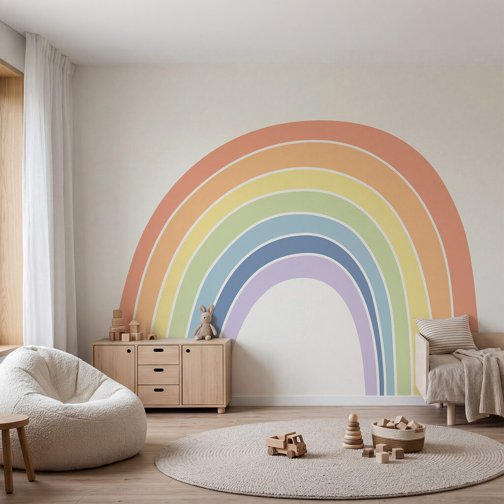 Regenbogen in sieben Streifen — Interieur 1