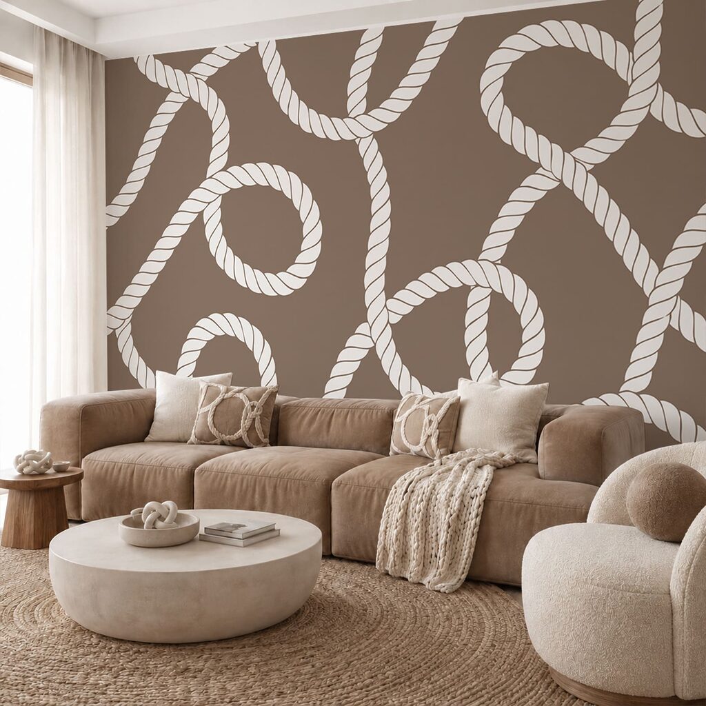 Verschlungene Seilschlaufen — Interieur 1