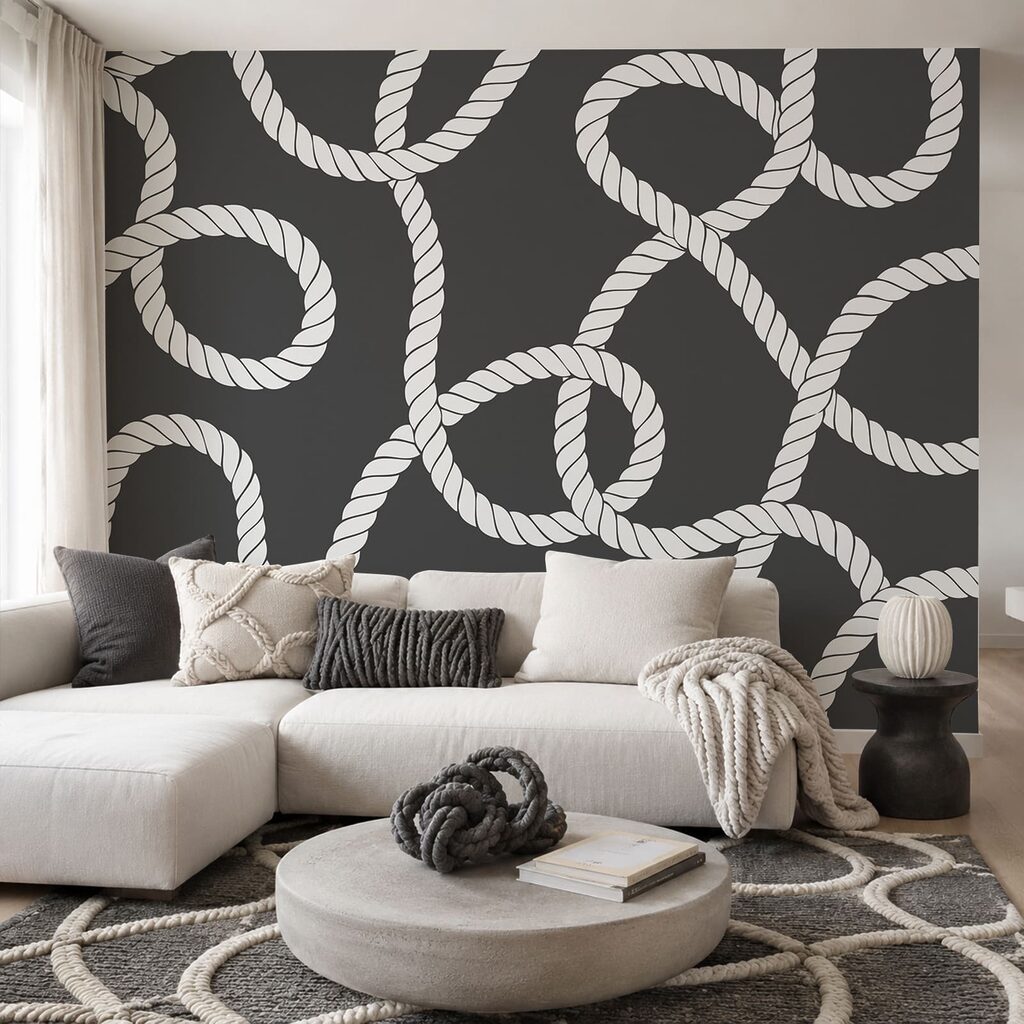 Verschlungene Seilschlaufen — Interieur 2