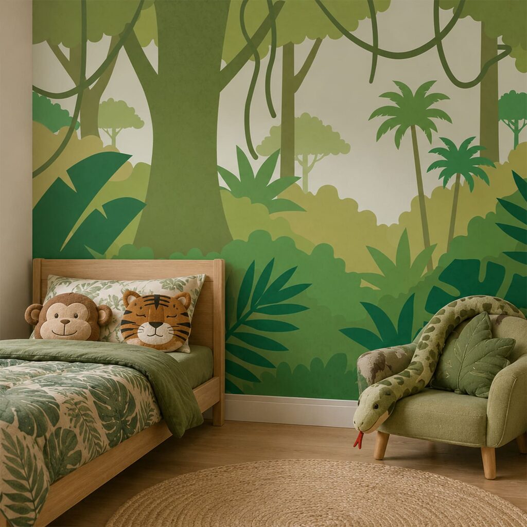 Wald mit Lianen — Interieur 2