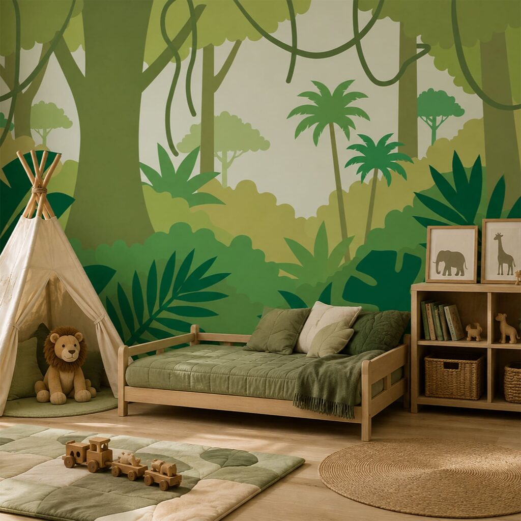 Wald mit Lianen — Interieur 1