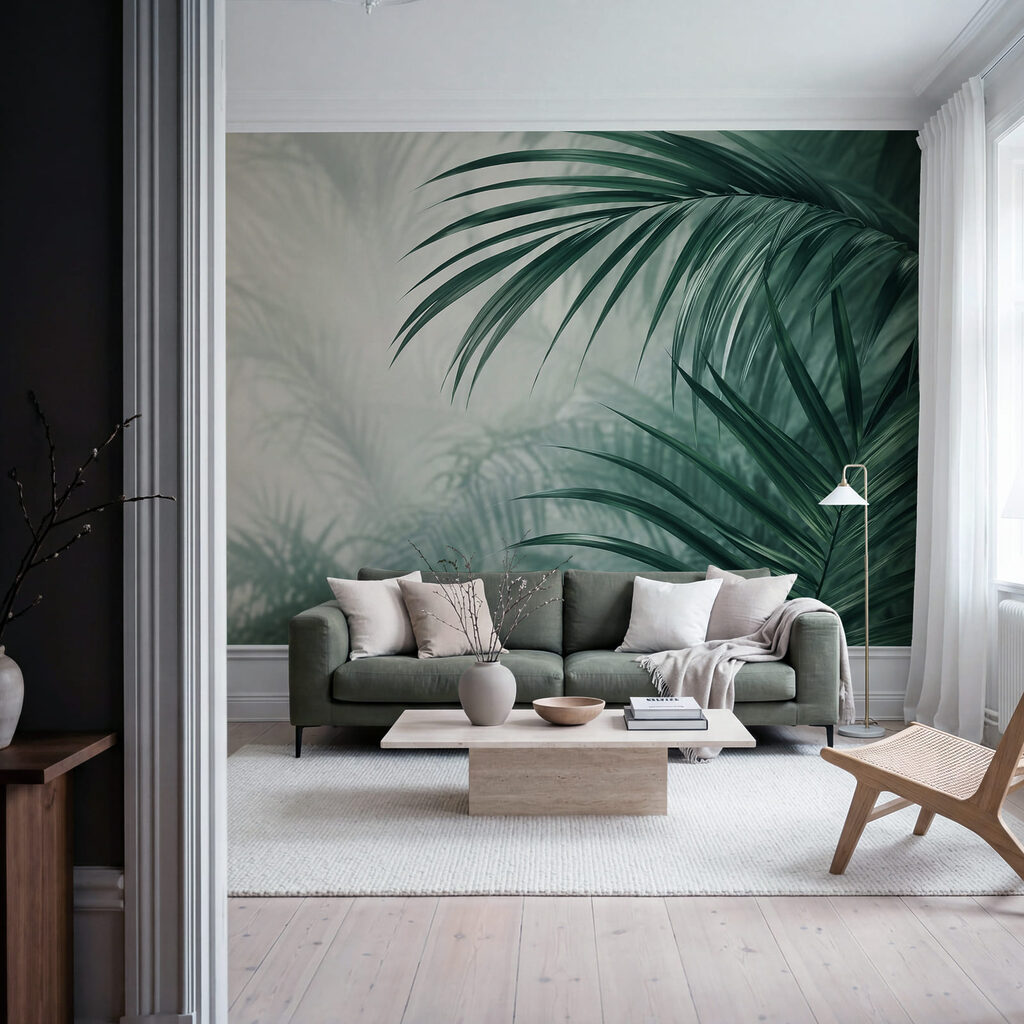 Palmwedel im stillen Dunst — Interieur 3
