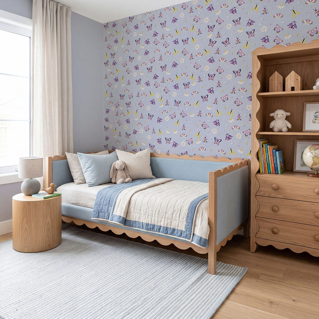 Fein gestreute Schmetterlinge — Interieur 1