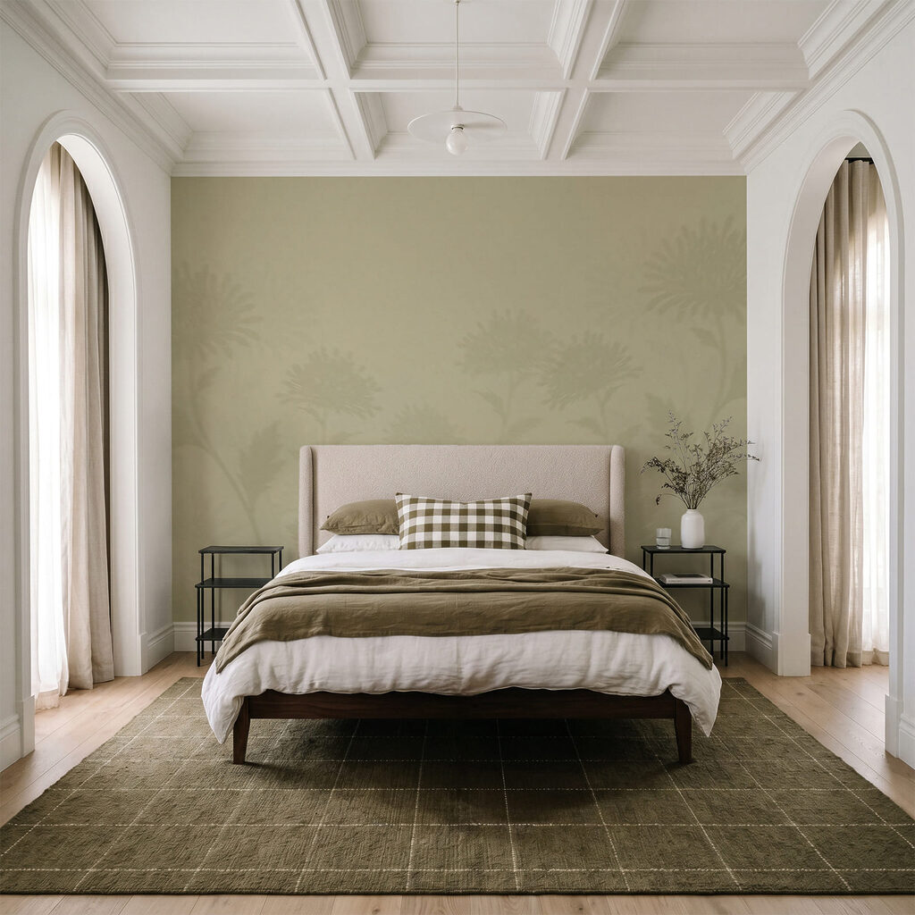 Weiße Doldenblüten im Dunst — Interieur 2