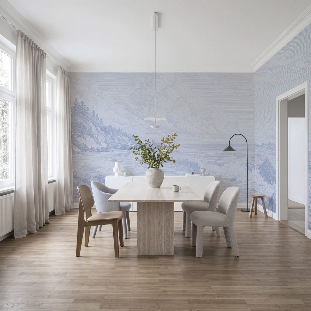 Küste in blassen Linien — Interieur 1
