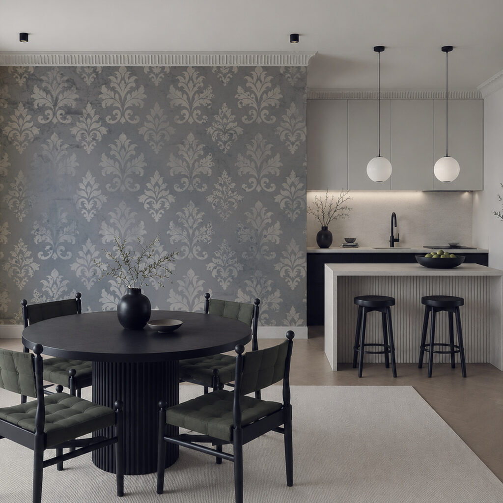 Alte Ornamente in Schichten — Interieur 1