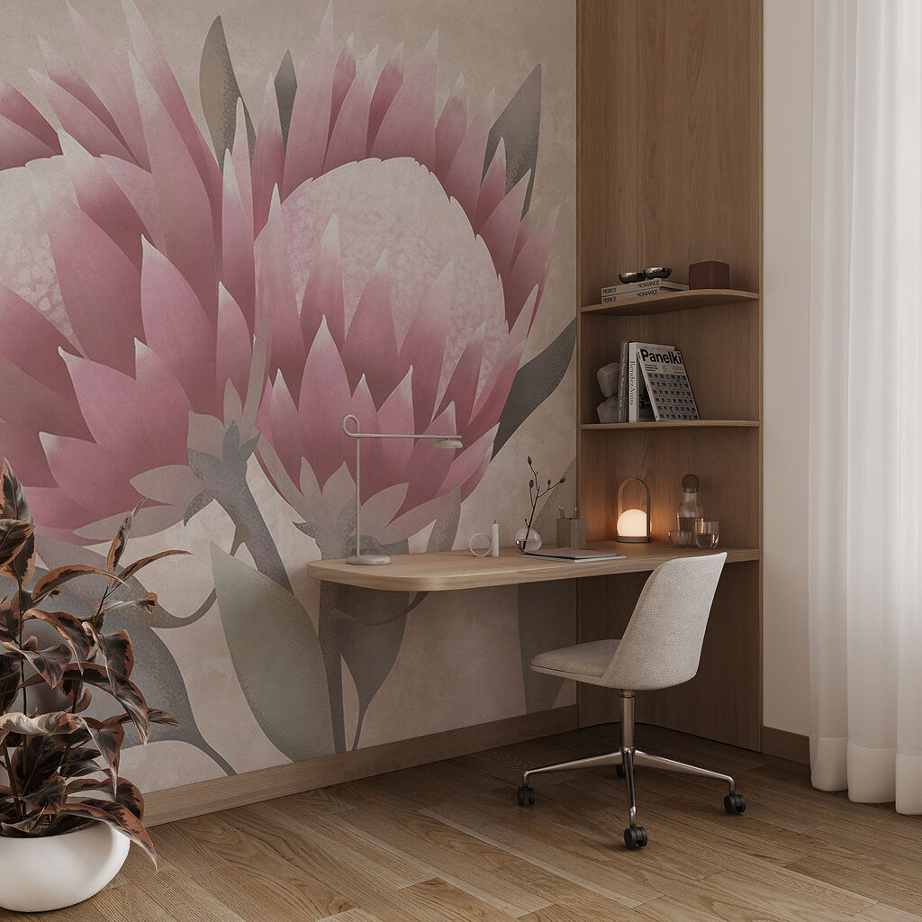 Blumen mit spitzen Blütenblättern — Interieur 2