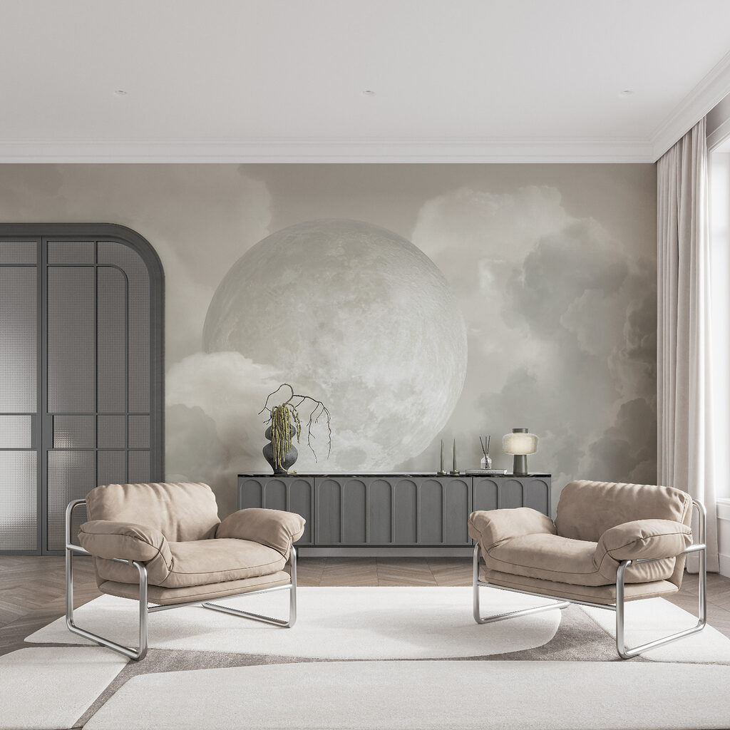 Mondlicht zwischen Wolken — Interieur 3