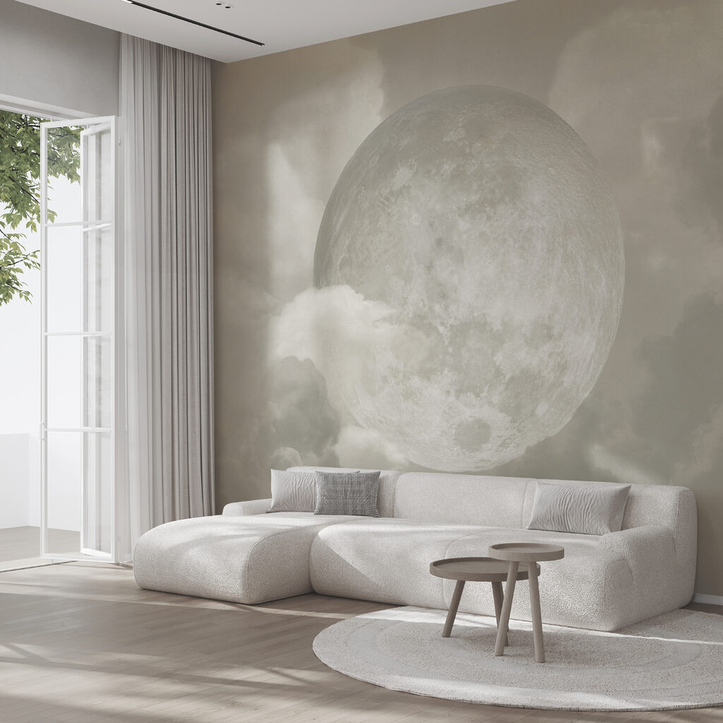 Mondlicht zwischen Wolken — Interieur 2