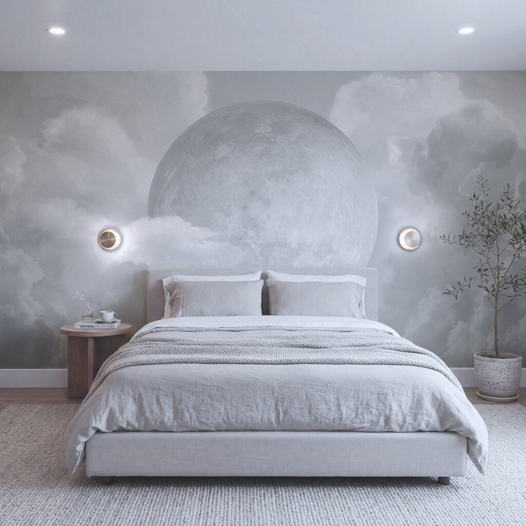 Mondlicht zwischen Wolken — Interieur 1