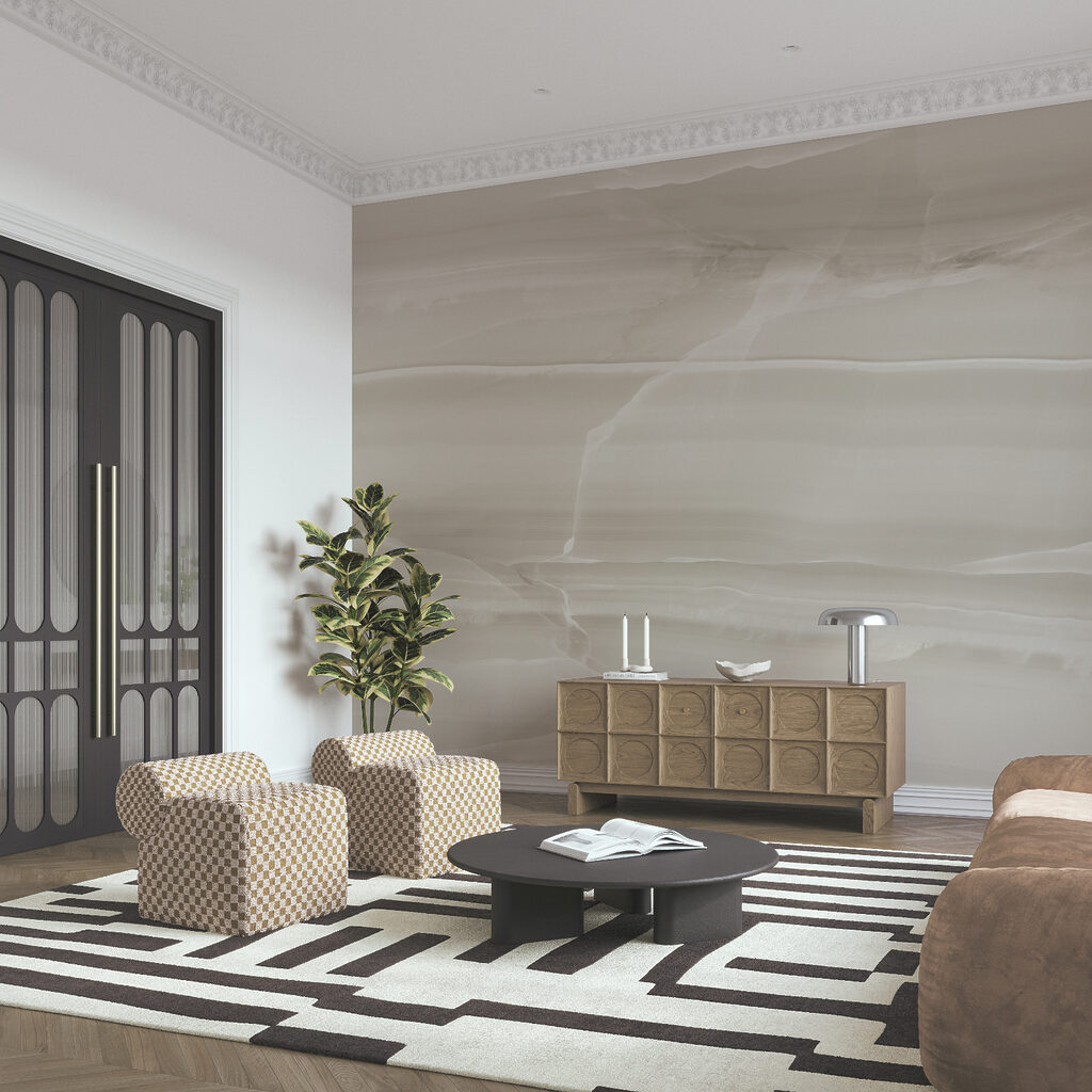 Adern in horizontalen Schichten — Interieur 3
