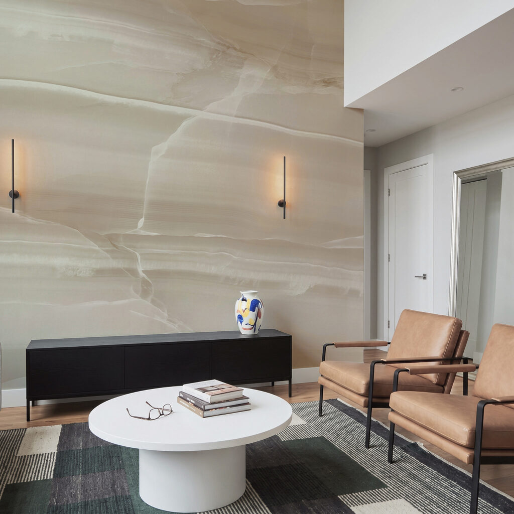Adern in horizontalen Schichten — Interieur 2