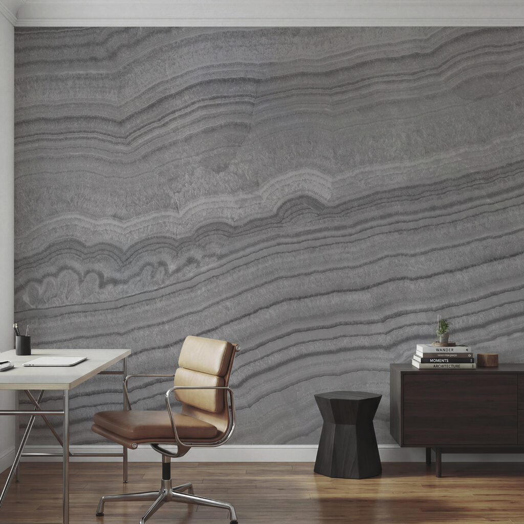 Dunkle Linien in Erdschichten — Interieur 3