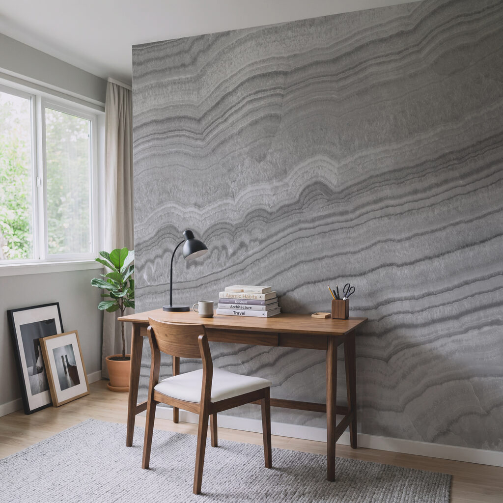 Dunkle Linien in Erdschichten — Interieur 2