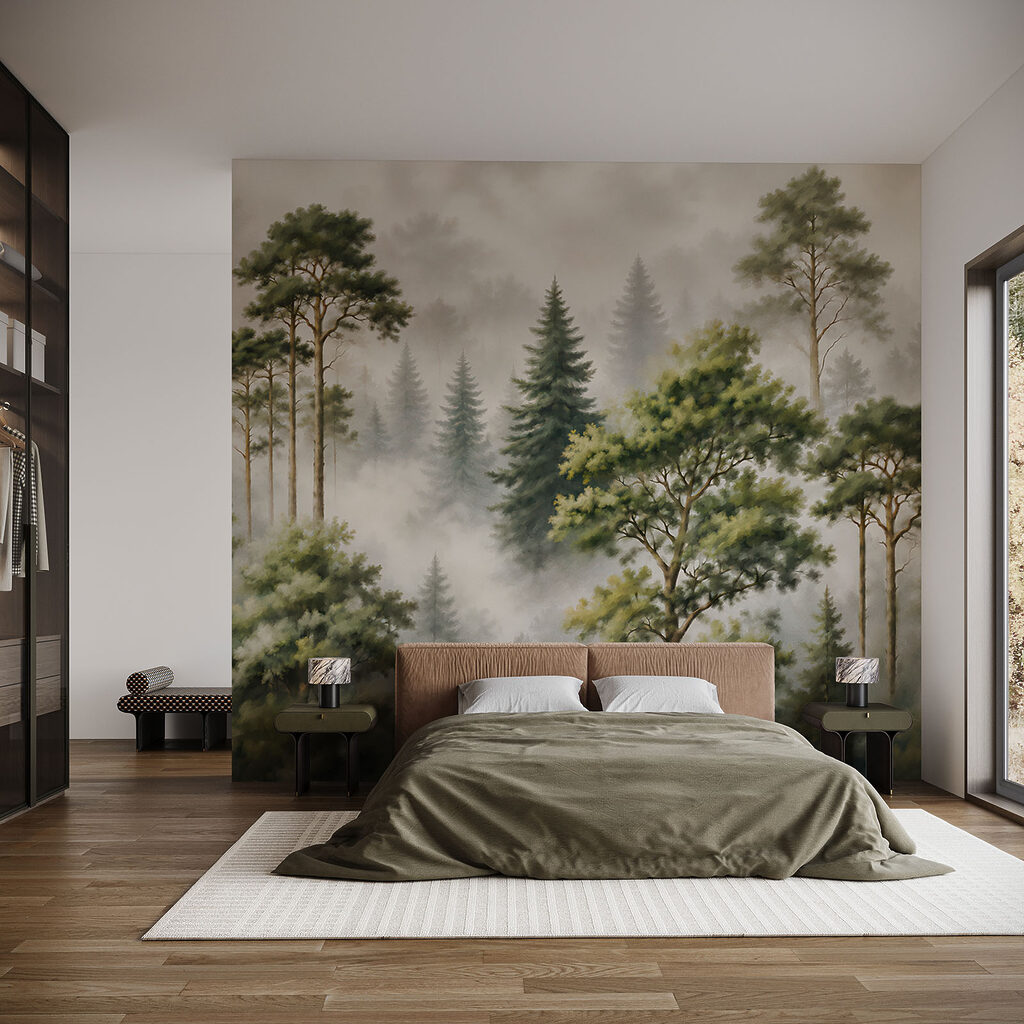 Wald im zarten Nebel — Interieur 2
