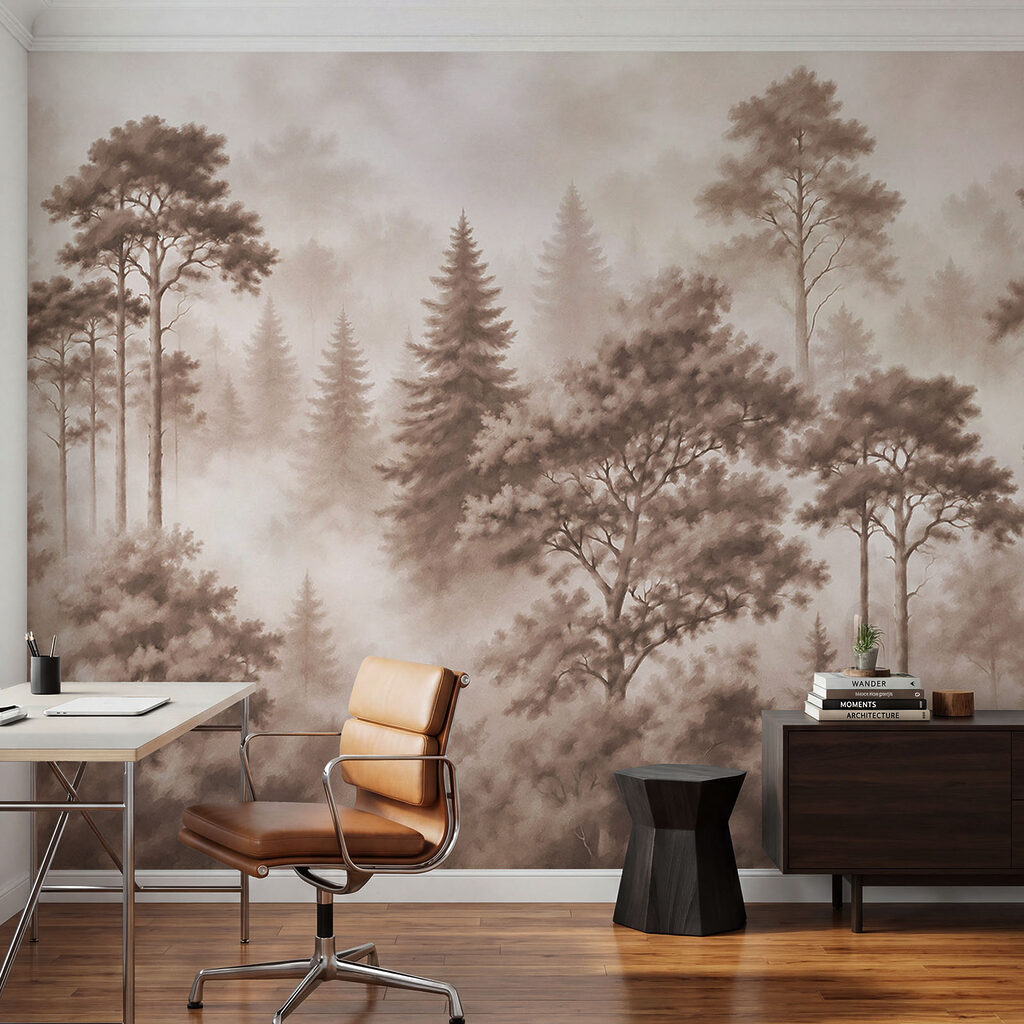 Wald im zarten Nebel — Interieur 5