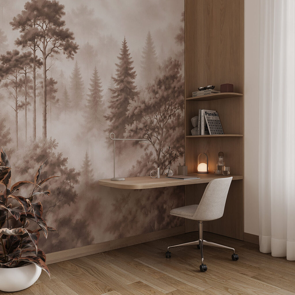Wald im zarten Nebel — Interieur 4