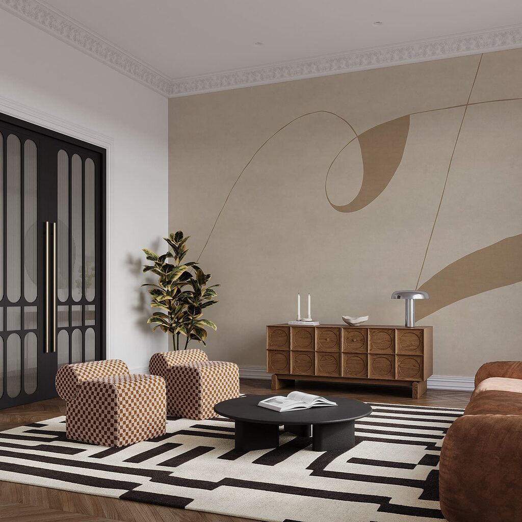 Lockere Linien und Flächen — Interieur 3