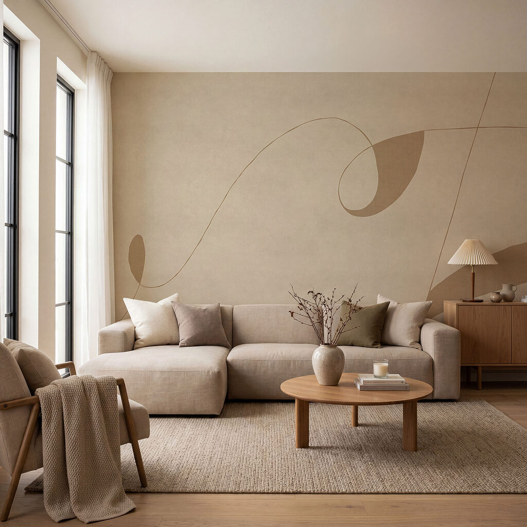 Lockere Linien und Flächen — Interieur 1