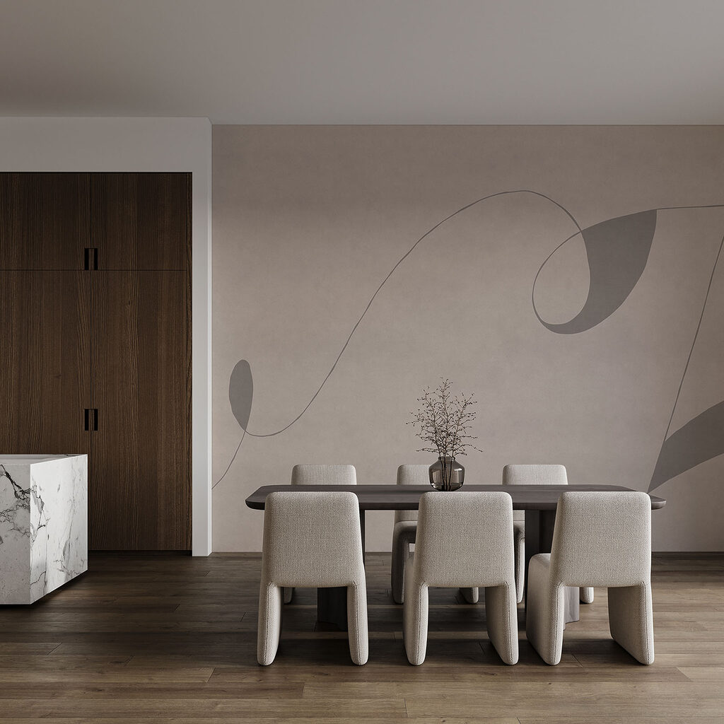 Lockere Linien und Flächen — Interieur 3