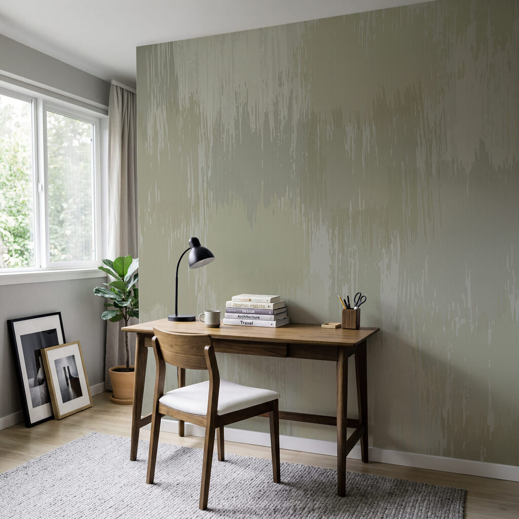 Pinselstriche in gebrochenen Tönen — Interieur 3