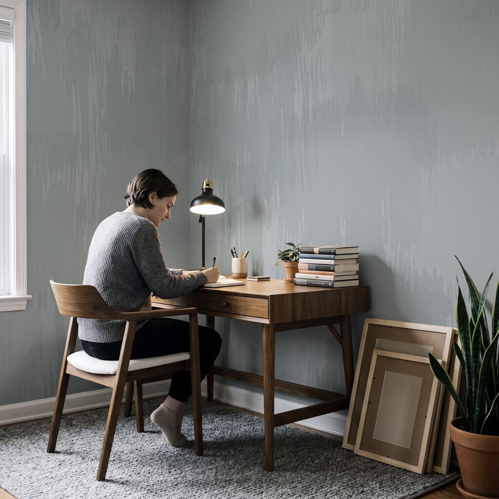 Pinselstriche in gebrochenen Tönen — Interieur 3