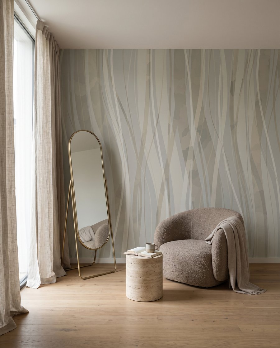 Lange Bänder nebeneinander — Interieur 3