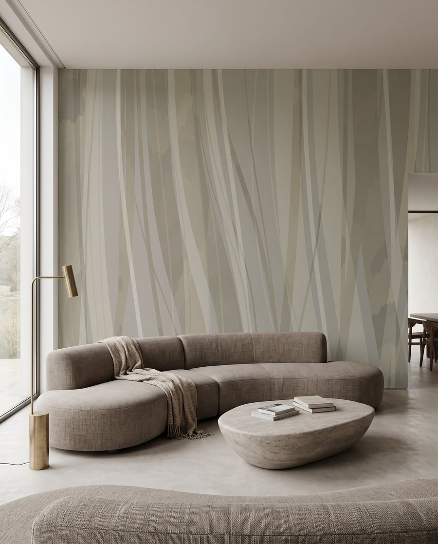 Lange Bänder nebeneinander — Interieur 4
