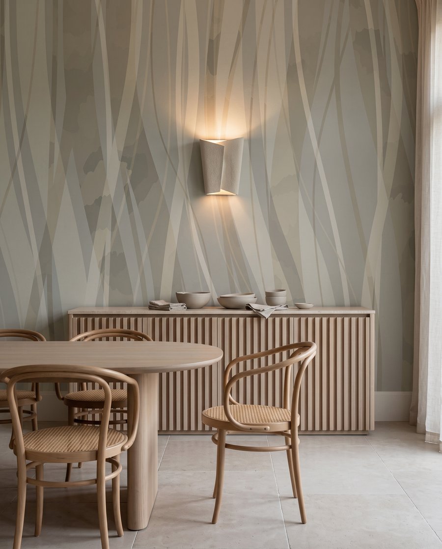 Lange Bänder nebeneinander — Interieur 1