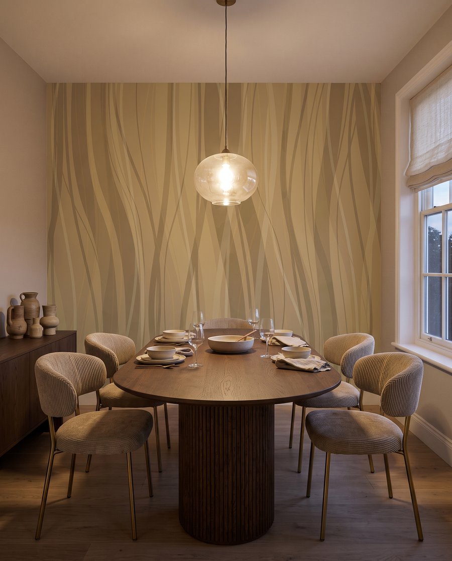 Lange Bänder nebeneinander — Interieur 5