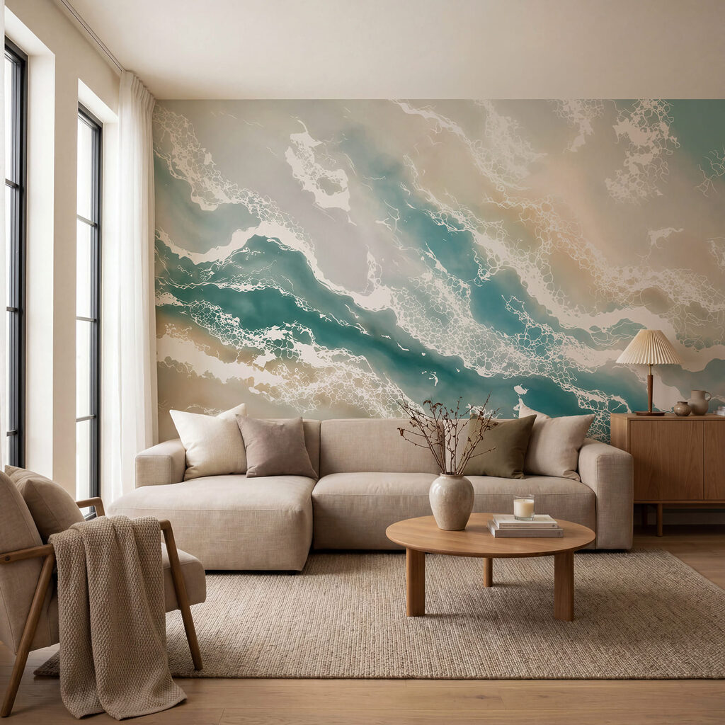 Schäumende Farbströme — Interieur 3