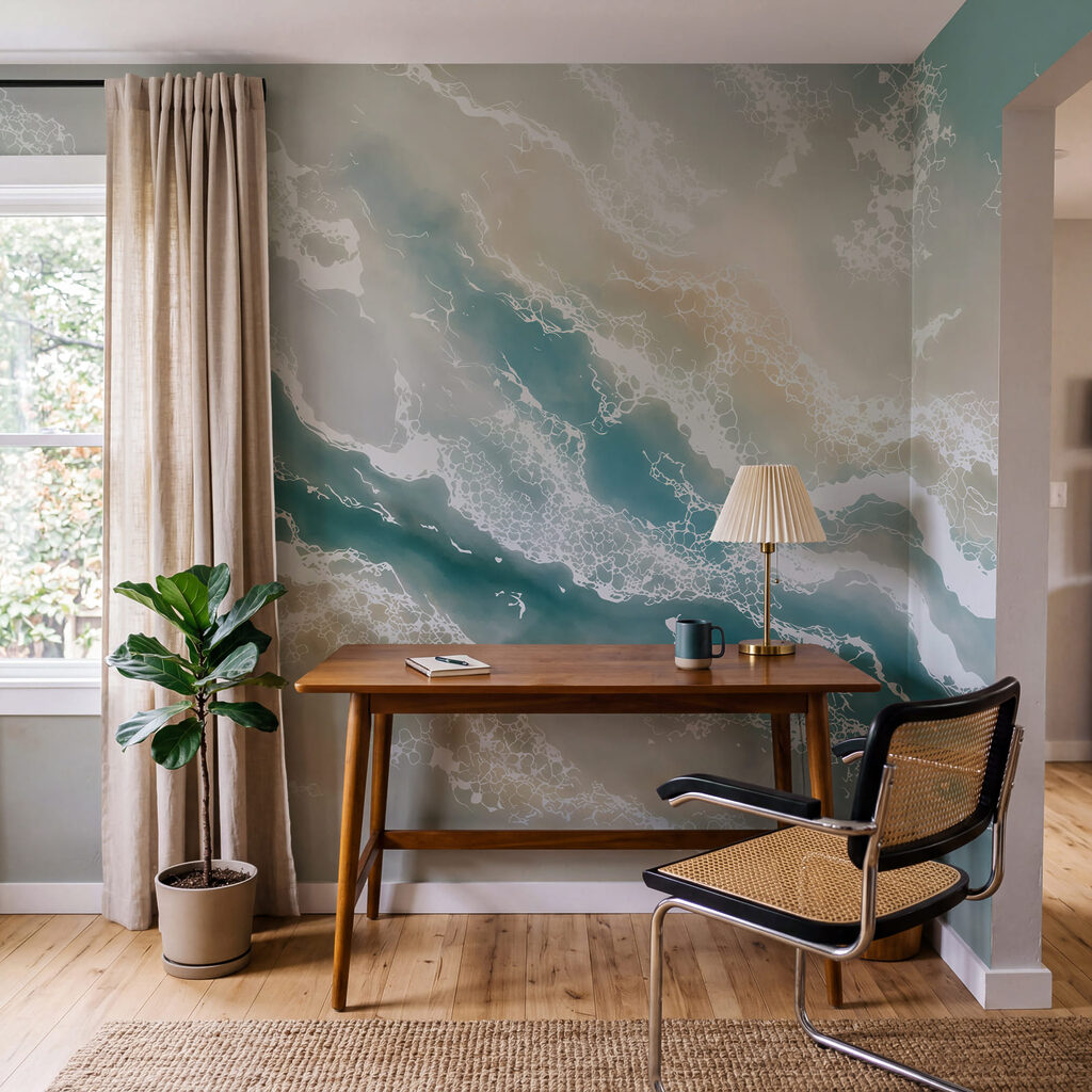 Schäumende Farbströme — Interieur 4