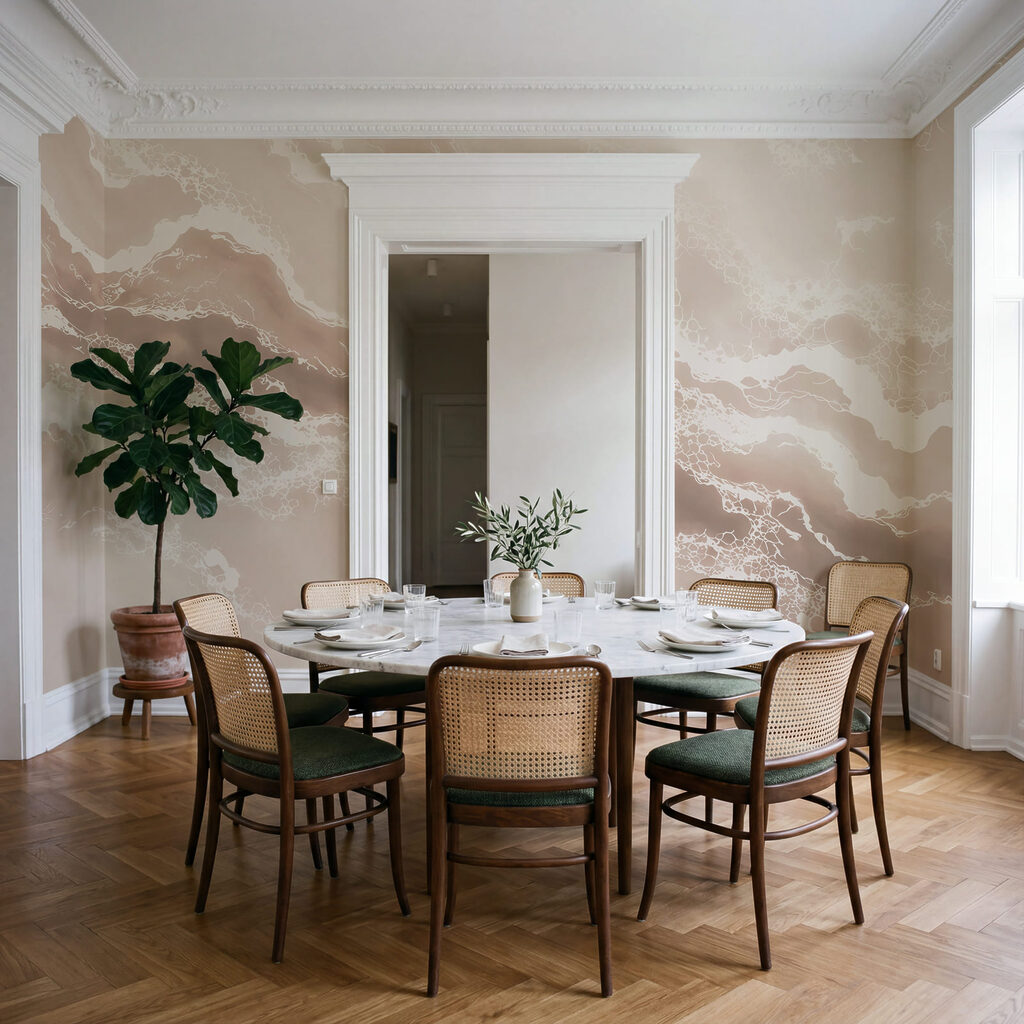 Schäumende Farbströme — Interieur 4