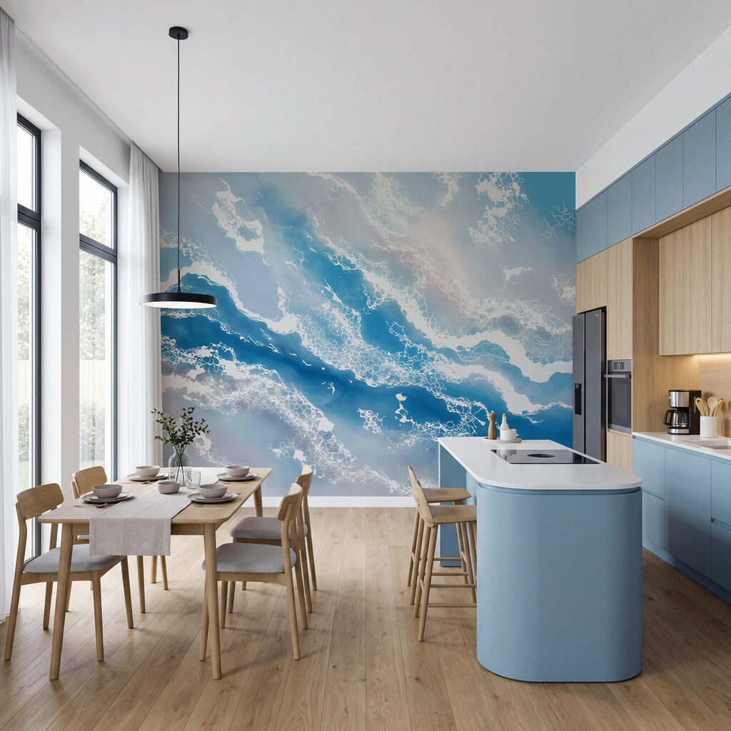 Schäumende Farbströme — Interieur 3
